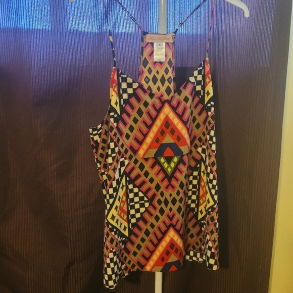 Mara Hoffman Bazaar print tank, NWOT, Size S - Picture 4 of 6